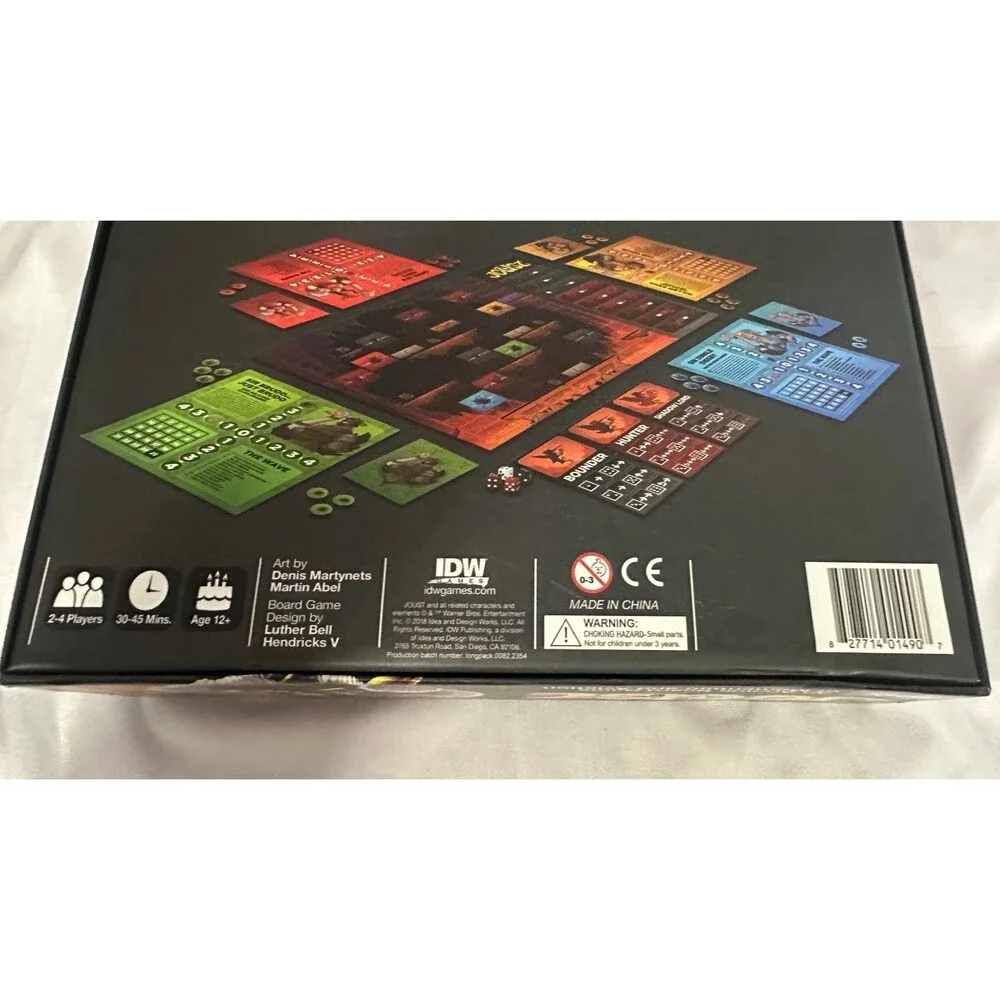 Joust Arcade Board Game of Momentum and Aviation (IDW) - Open/Unplayed